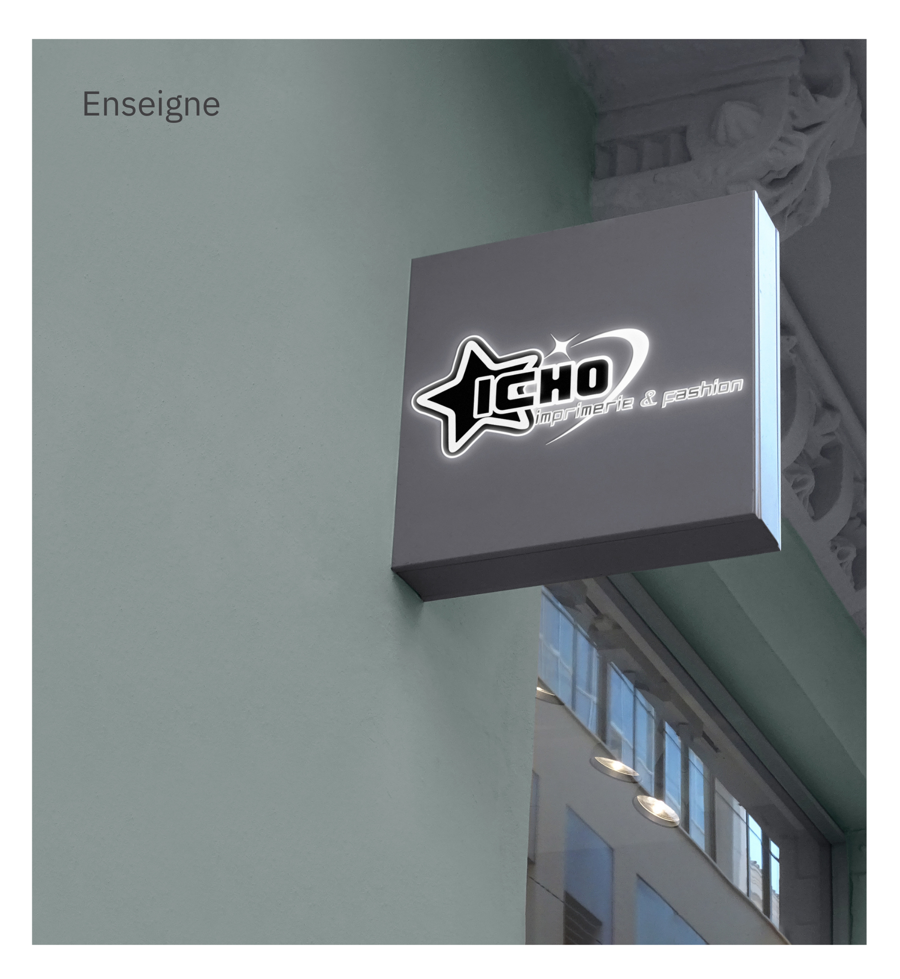 Enseigne extérieure ICHÔ