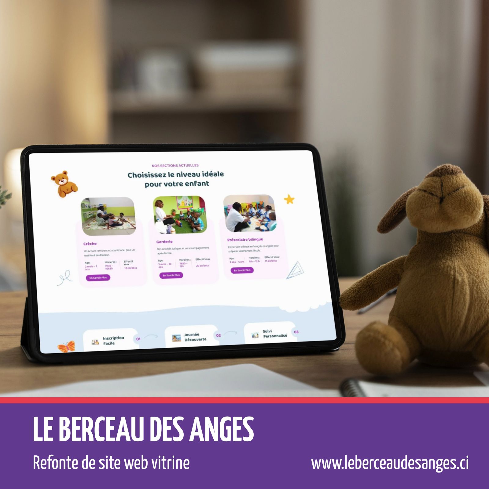 Site Le Berceau des Anges