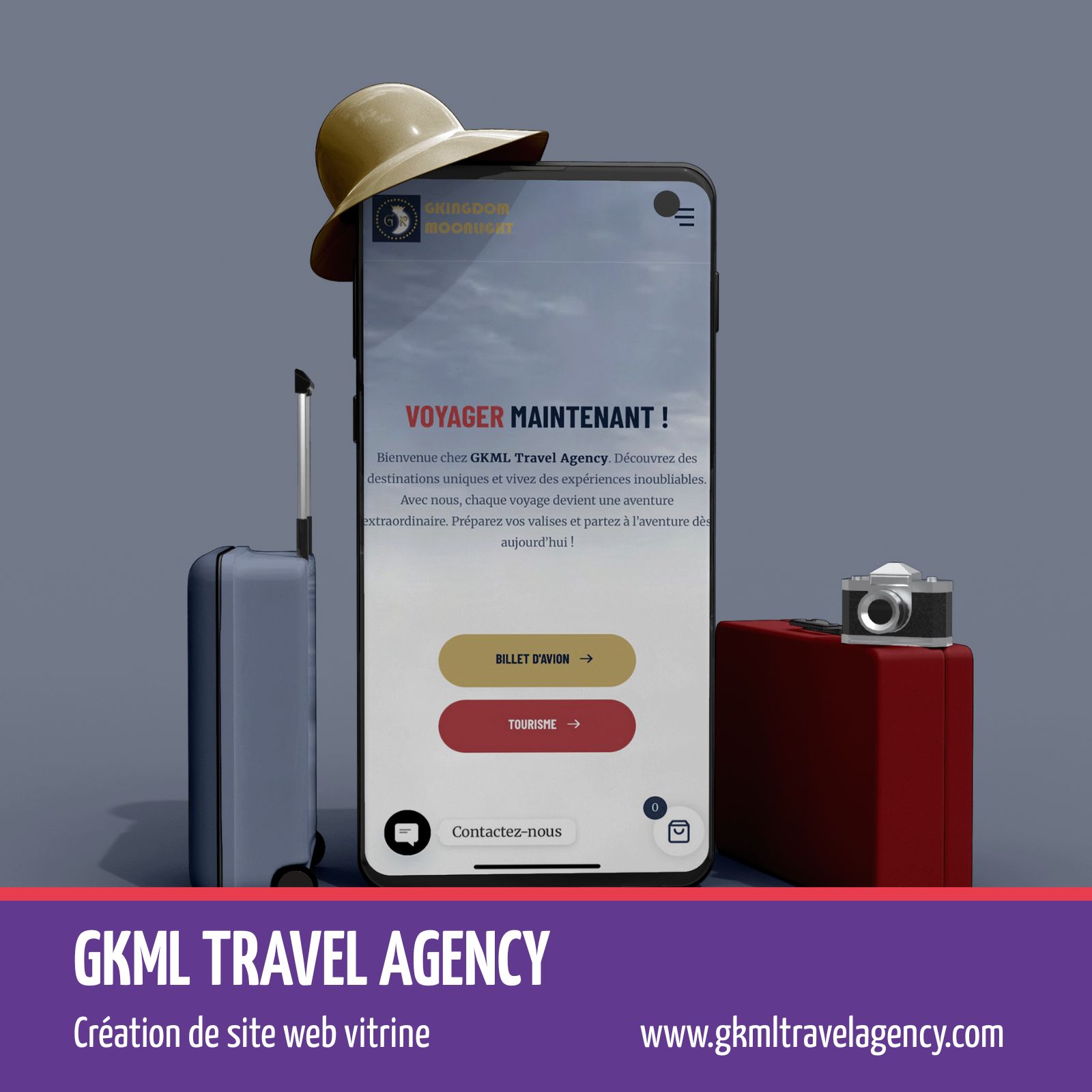 Site GKML TRAVEL AGENCY