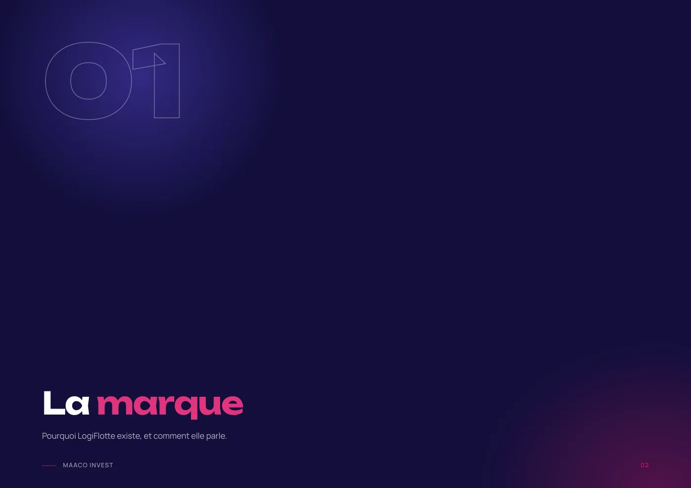 Charte graphique Logiflotte, page 3