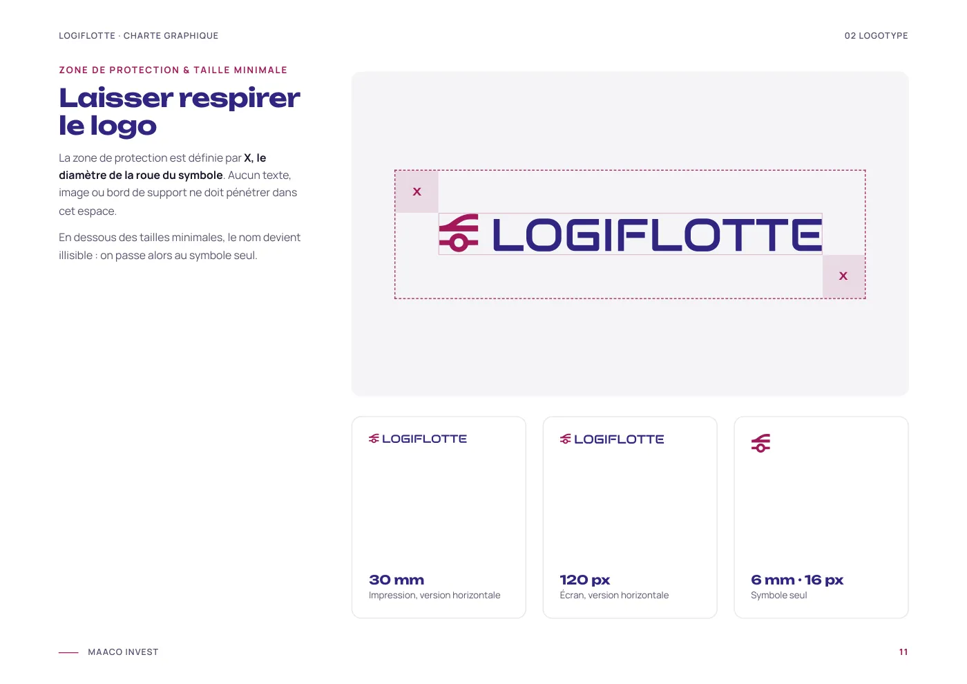 Charte graphique Logiflotte, page 12