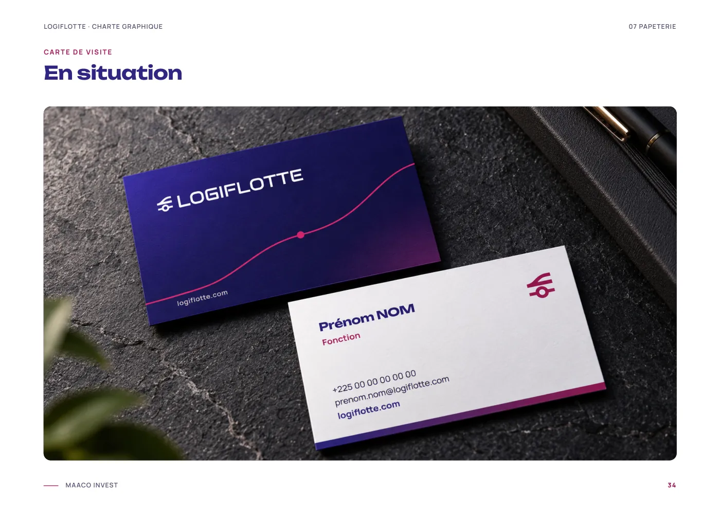 Charte graphique Logiflotte, page 35
