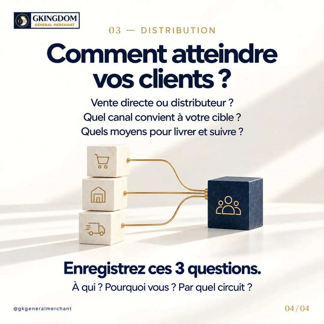 GK General Merchant : Carrousel · Comment atteindre vos clients ?