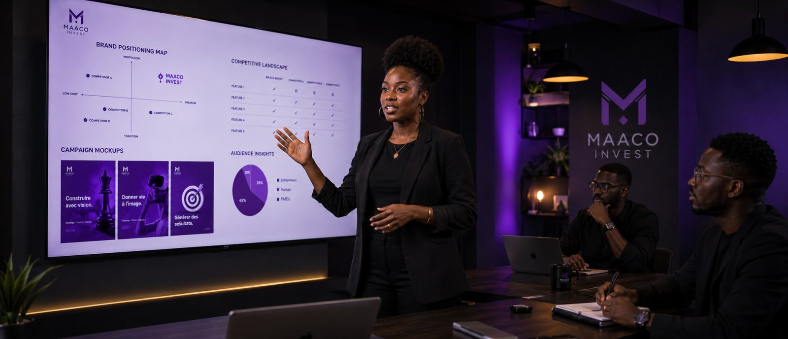 Stratégie marketing et déploiement de marque — MAACO INVEST