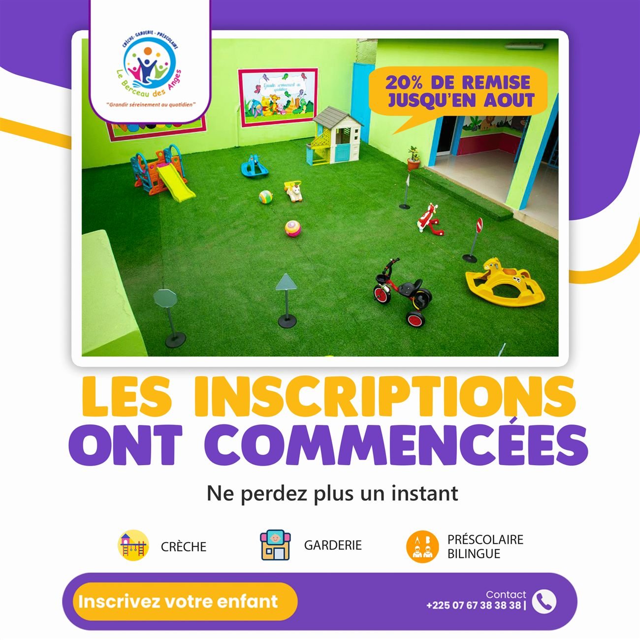 Visuel campagne appels Berceau