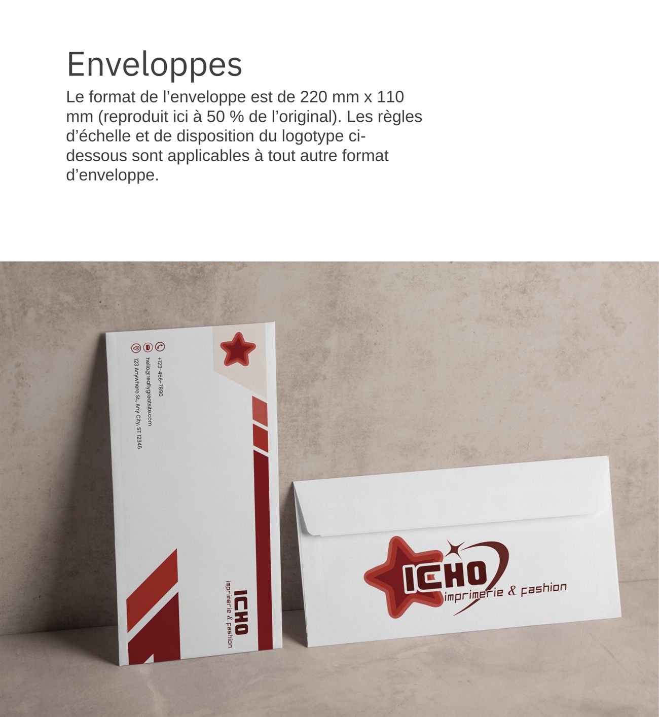 Enveloppe ICHO