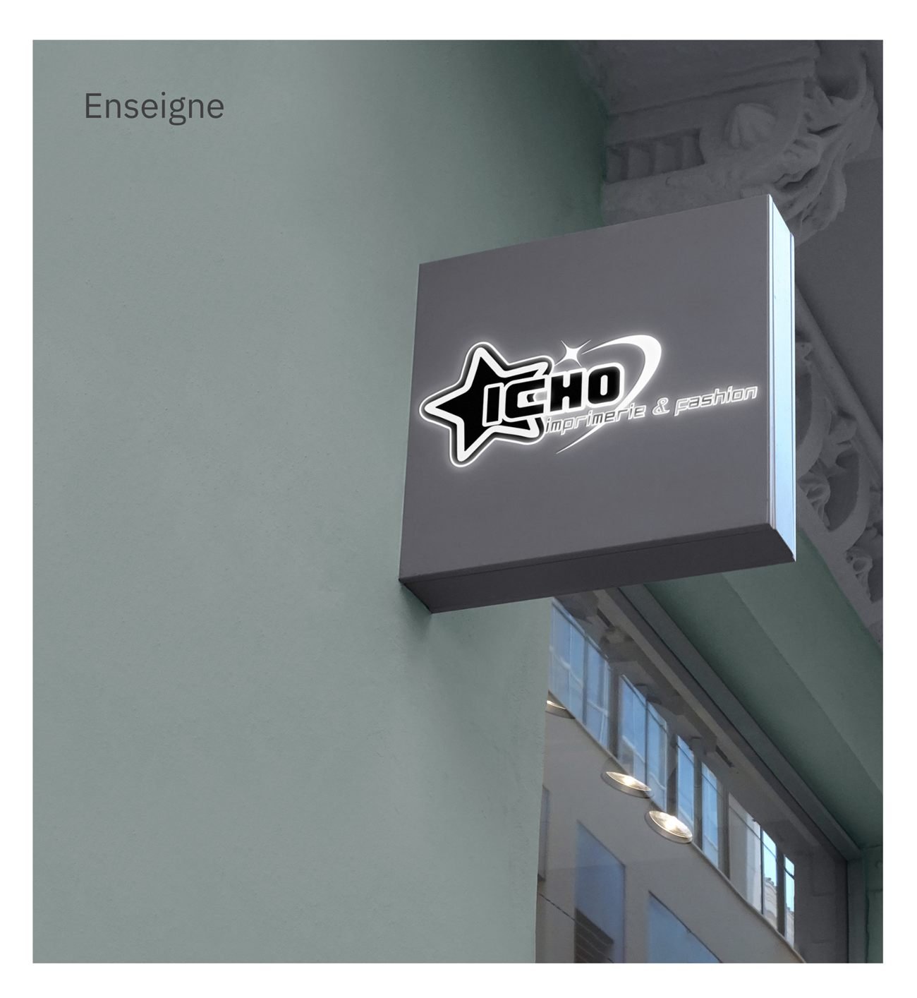 Enseigne extérieure ICHO